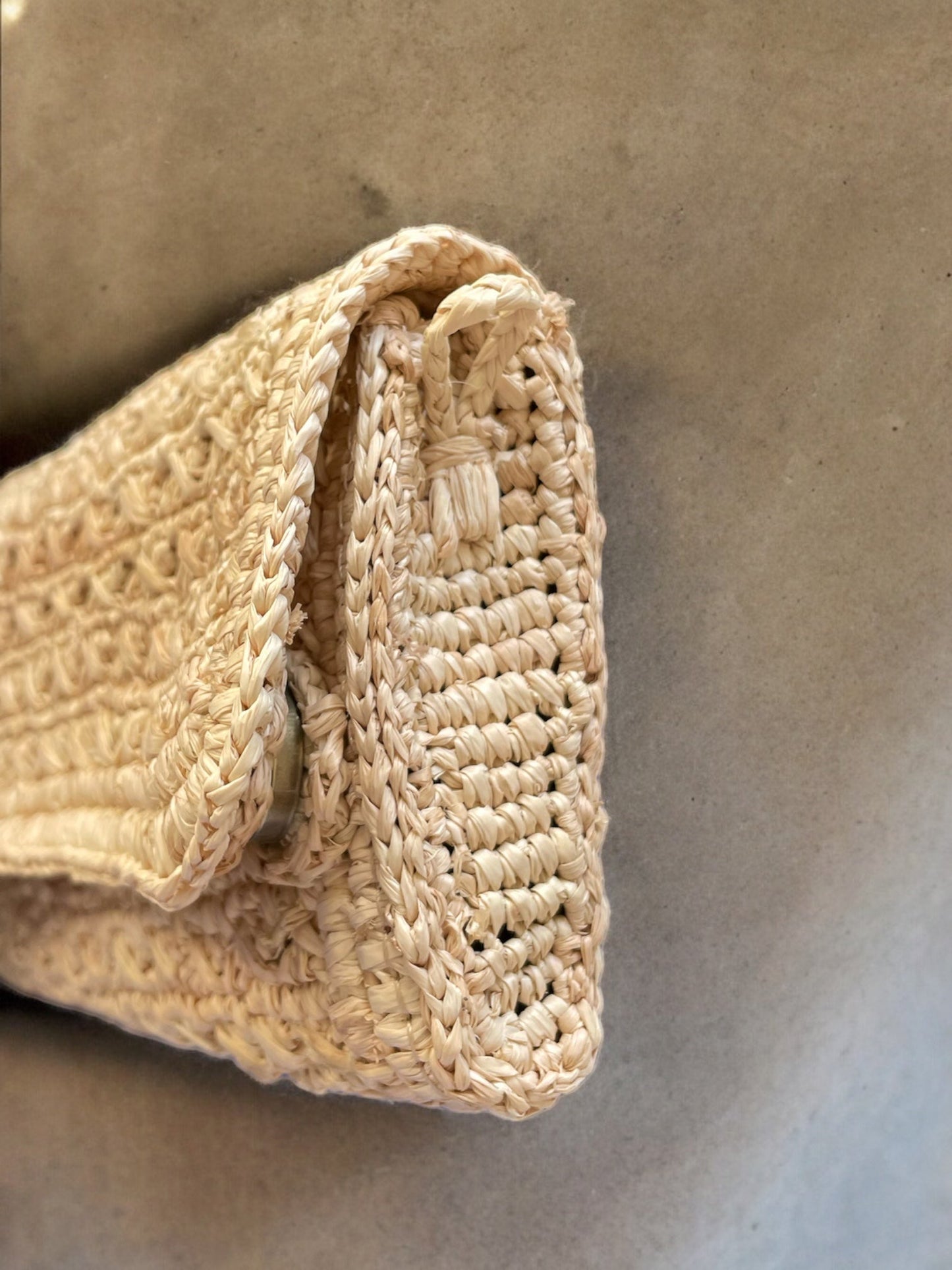 #raffia#LISY - IKIALAtag1#GeldbeutelHandtasche