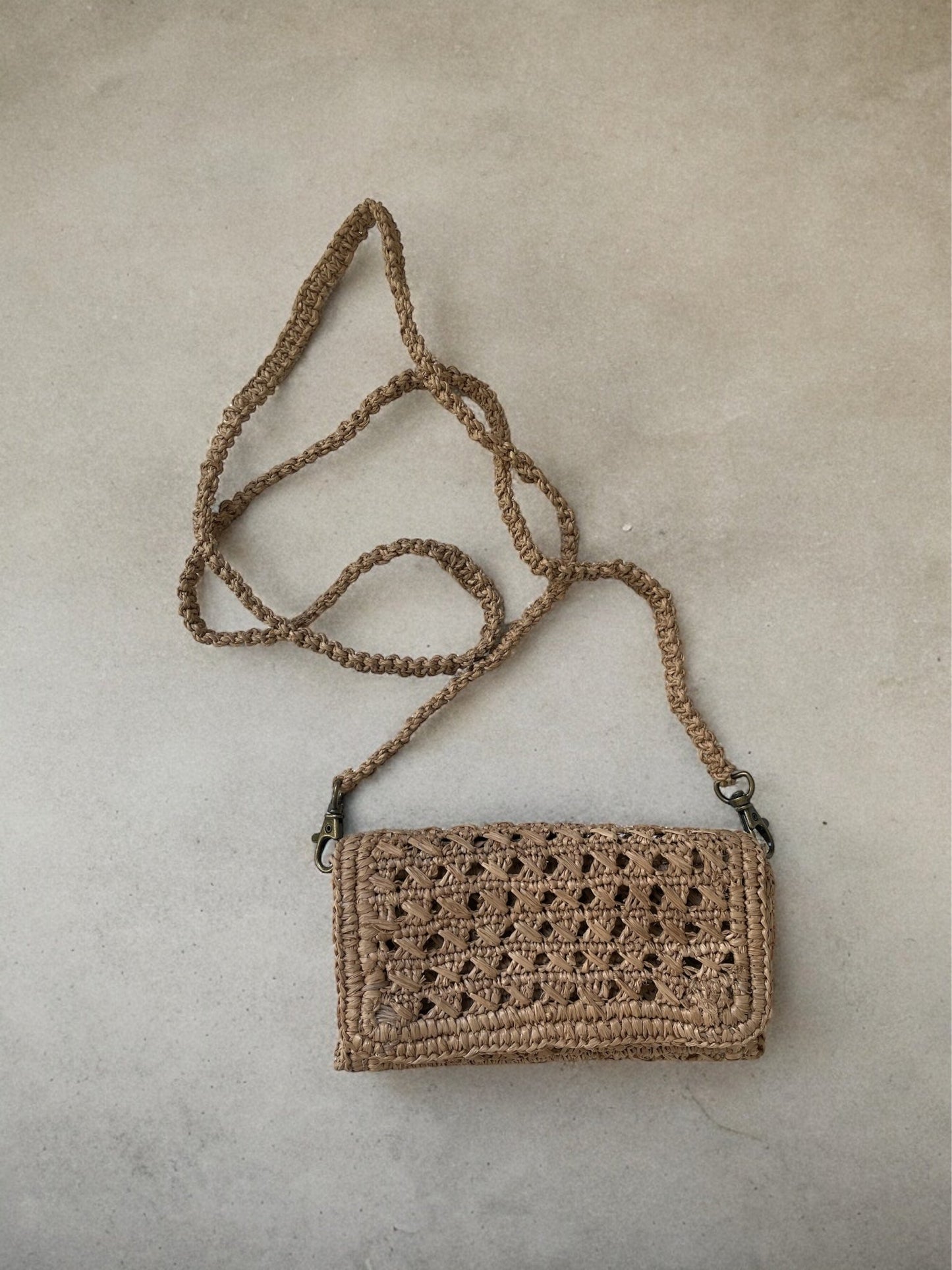 #raffia#LISY - IKIALAtag1#GeldbeutelHandtasche