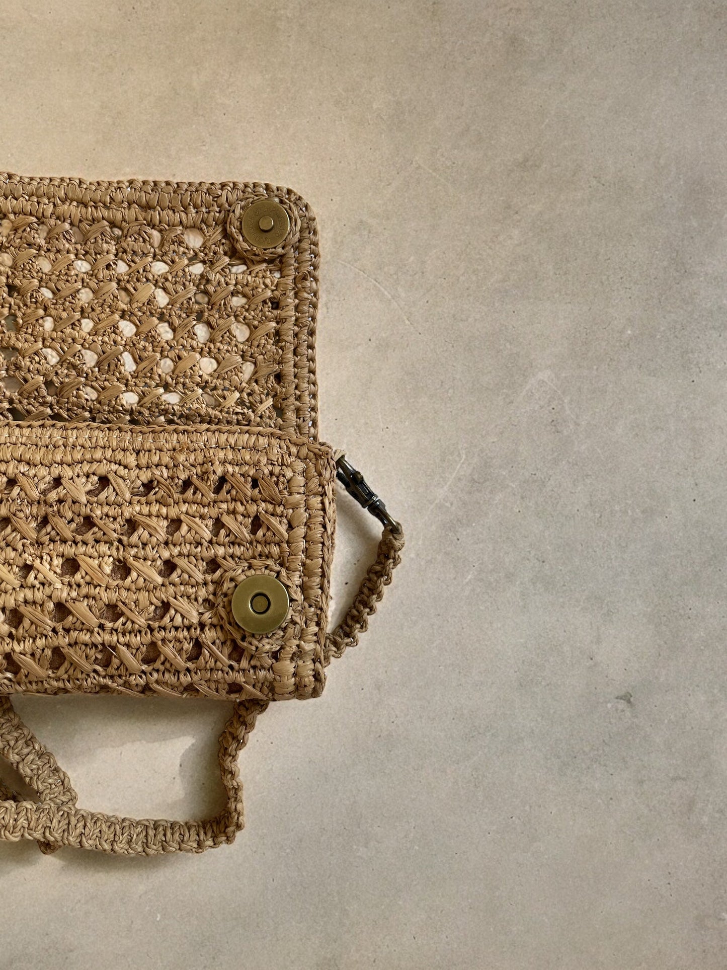 #raffia#LISY - IKIALAtag1#GeldbeutelHandtasche