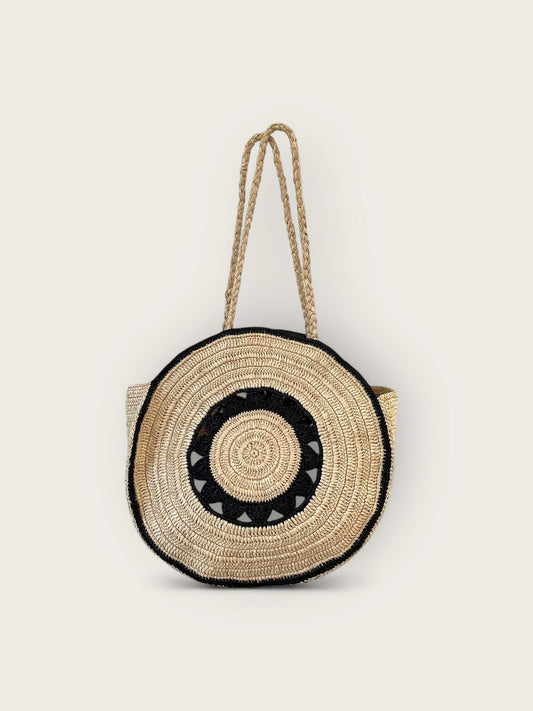 #raffia#NORO - IKIALAtag1#Handtascheikiala