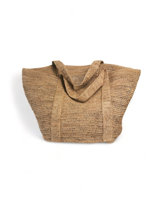 #raffia#LILA - IKIALAtag1#ecofashionHandtasche