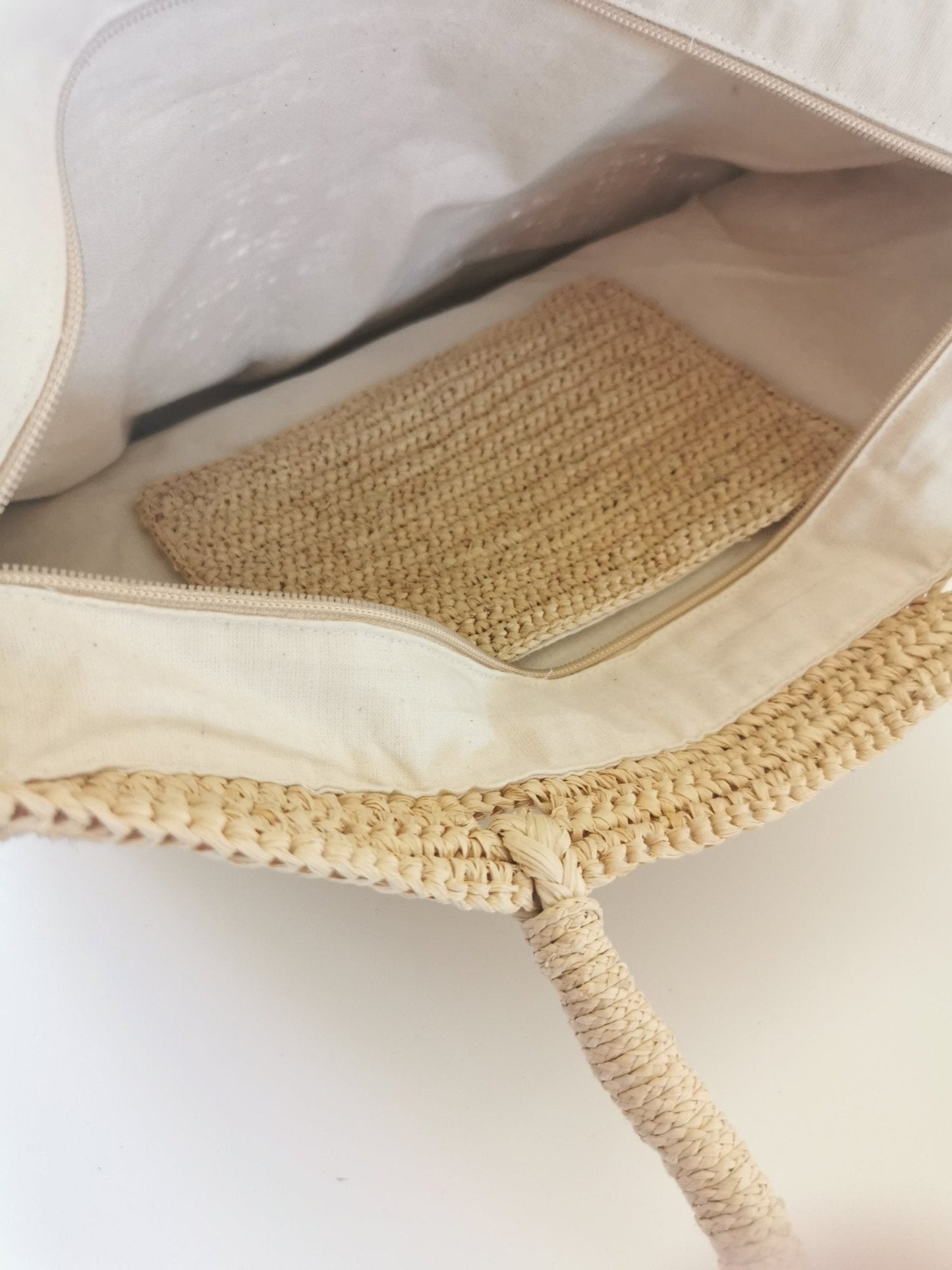 #raffia#VERO - IKIALAtag1#NaturtascheNatürliche Tasche