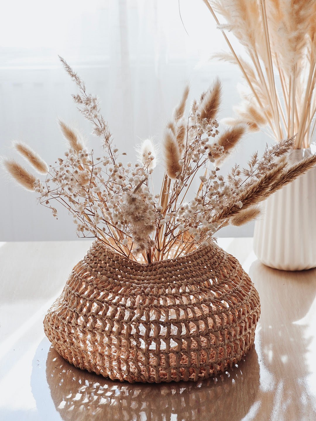 #raffia#VOLANA - IKIALAtag1#BrotkorbDeko