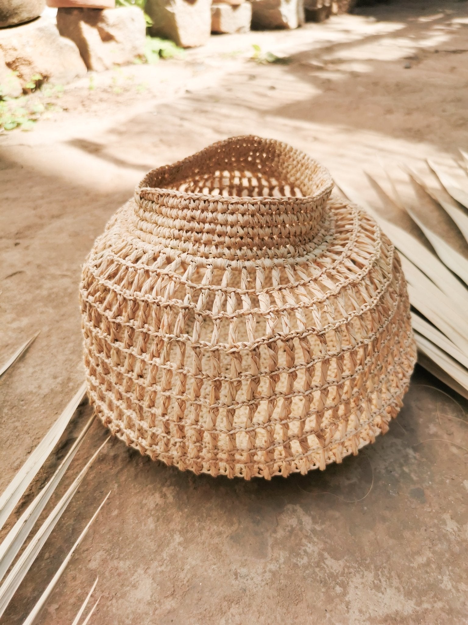 #raffia#VOLANA - IKIALAtag1#BrotkorbDeko