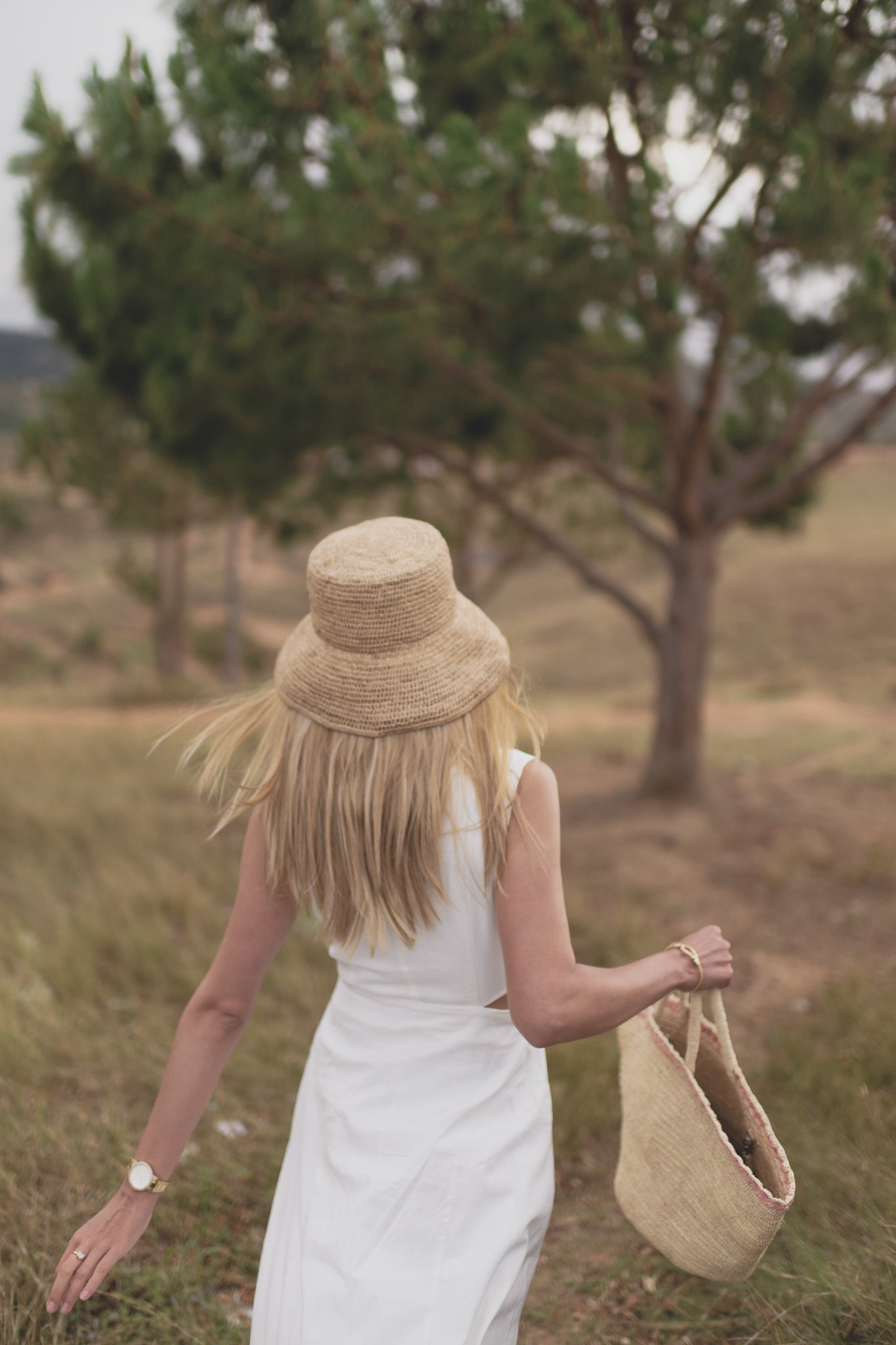 Frühling Sommer Ikiala Tasche und Hut