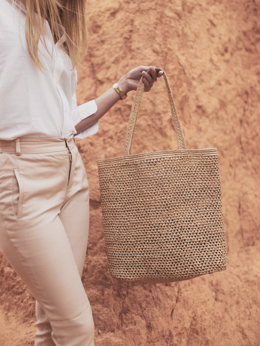 raffiaAINA - IKIALAtag1Handtascheikiala