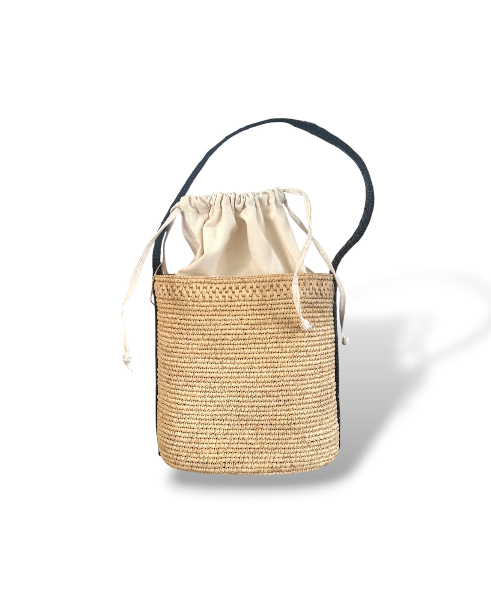 raffiaJANE - Raffia Bucket Bag - IKIALAtag1Handtascheikiala
