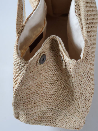 #raffia#RAIVO - IKIALAtag1#ecofashionHandtasche