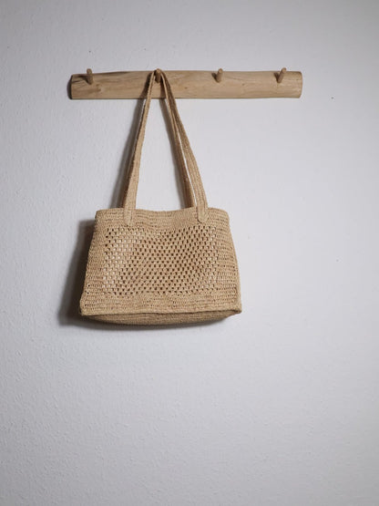 #raffia#RAIVO - IKIALAtag1#ecofashionHandtasche